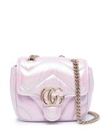 Gucci mini sac à motif GG Marmont - Rose