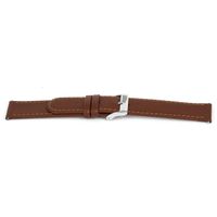 Horlogeband Universeel F306 Leder Bruin 18mm - thumbnail