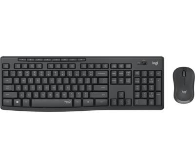 Logitech MK295 Silent Wireless Combo toetsenbord USB QWERTY Engels Grafiet
