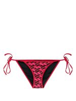 Versace bas de bikini à imprimé graphique - Rouge