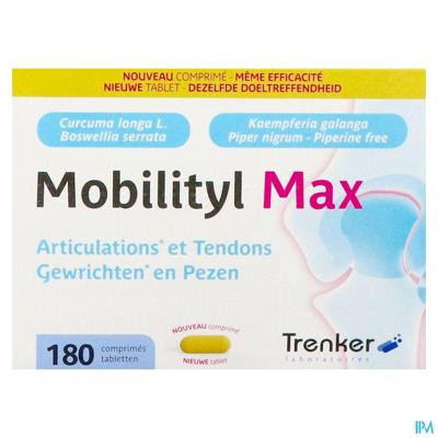 Mobilityl Max Gewrichten en Pezen 180 Tabletten