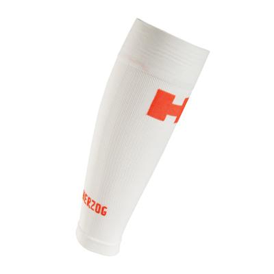 Herzog Pro compressie tubes 3 short unisex wit Herzog Pro compressie tubes 3 short unisex wit