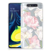 Samsung Galaxy A80 TPU Case Lovely Flowers - thumbnail