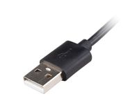 Akasa AK-CBUB58-15BK USB-kabel 1,5 m USB 2.0 USB A Micro-USB B Zwart - thumbnail