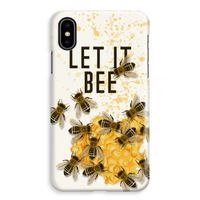 Let it bee: iPhone X Volledig Geprint Hoesje - thumbnail