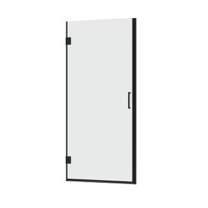 Saniclass Neptune 5000 Douchedeur - 95x200cm - profielloos veiligheidsglas - anti kalk - mat zwart NWA6211-95MB