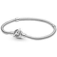 Pandora 590784C00 Armband Moments Marvel The Avengers Logo zilver 23 cm - thumbnail