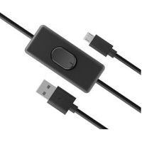 Akasa AK-CBUB58-15BK USB-kabel 1,5 m USB 2.0 USB A Micro-USB B Zwart - thumbnail