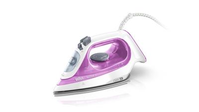 Braun SI 3031 PU Stoomstrijkijzer Keramische zoolplaat Grijs, Paars, Wit 2300 W Braun SI 3031 PU Stoomstrijkijzer Keramische zoolplaat Grijs, Paars, Wit 2300 W