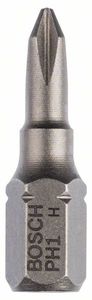 Bosch Accessoires Bit extra-hard PH 1, 25 mm 10st - 2607001509