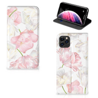 Apple iPhone 11 Pro Max Smart Cover Lovely Flowers - thumbnail