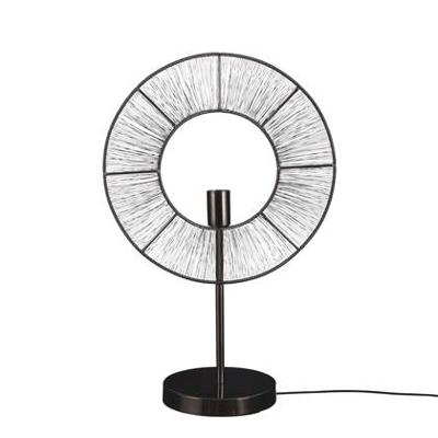 Mica Decorations Bodil Tafellamp - L40 x B20,5 x H61 cm - Zwart Mica Decorations Bodil Tafellamp - L40 x B20,5 x H61 cm - Zwart