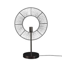 Mica Decorations Bodil Tafellamp - L40 x B20,5 x H61 cm - Zwart