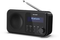 Sharp DR-P420 Radio DAB+, DAB, FM Bluetooth, USB Zwart - thumbnail