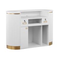 Receptiebalie - met indirecte verlichting - afsluitbaar