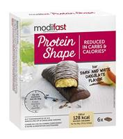 Modifast Protein Shape Pure & Witte Chocolade, 31 g, 6 Stuk, 6 Units