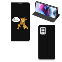 Motorola Moto G100 Magnet Case Giraffe - thumbnail