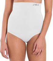 J&C hoge corrigerende slip dames - W736 - Betaalbare shapewear - Buik corrigerend - S - Wit