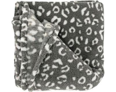 Plaid zion 200x150cm donkergrijs Unique Living - Unique living