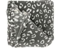 Plaid zion 200x150cm donkergrijs Unique Living - Unique living