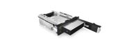 ICY BOX IB-166SSK-B Inbouwframe voor 1x 3,5" SATA/SAS HDD wisselframe 5.25" bay - thumbnail