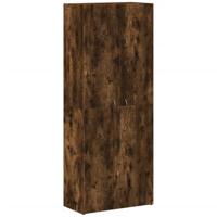vidaXL Archiefkast 60x32x153 cm bewerkt hout gerookt eikenkleurig, opbergkast, kantoormeubel, kantoor kast, kantoorkast, opbergkastje, archief kast