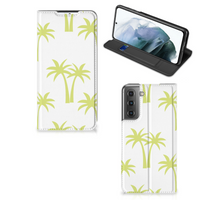 Samsung Galaxy S21 FE Smart Cover Palmtrees - thumbnail