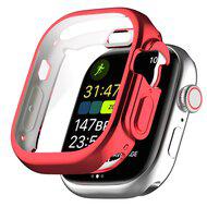 Apple Watch Ultra TPU case - Volledig beschermd - Rood - Geschikt voor Apple Watch 49mm (Ultra) - thumbnail