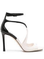 Jimmy Choo sandales Azia 95 mm en cuir - Blanc