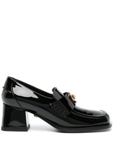 Versace mocassins Alia 55 mm en cuir - Noir