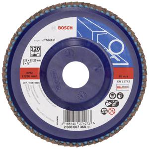 Bosch Accessories 2608607368 X551 Lamellenschijf Diameter 125 mm Boordiameter 22.33 mm Staal 1 stuk(s)