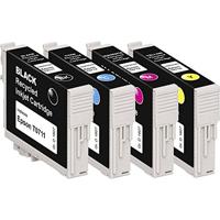 Basetech Inktcartridge vervangt Epson T0715, T0711, T0712, T0713, T0714 Compatibel Combipack Zwart, Cyaan, Magenta, Gee