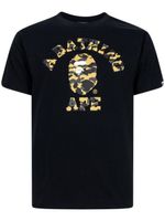 A BATHING APE® t-shirt 1st Camo College - Noir - thumbnail