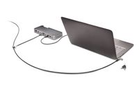 Kensington Laptopslot Sleutelslot Aansluiting voor twee laptops, Supersterke T-Bar sluitkop voor bescherming tegen 2430 mm Microsaver 2.0 Twin - thumbnail