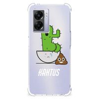 OPPO A77 5G | A57 5G Stevig Bumper Hoesje Cactus Poo