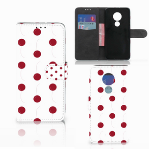 Motorola Moto G7 Power Book Cover Cherries