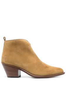 Sartore bottines d'inspiration western en daim - Tons neutres