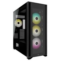 Corsair iCUE 7000X RGB Full Tower PC-behuizing Zwart - thumbnail