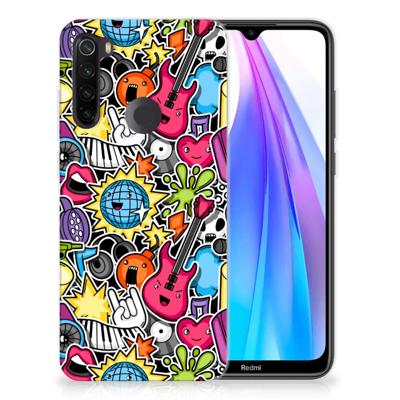 Xiaomi Redmi Note 8T Silicone Back Cover Punk Rock Xiaomi Redmi Note 8T Silicone Back Cover Punk Rock