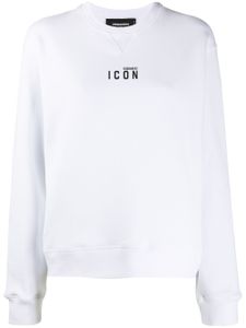 DSQUARED2 sweat Icon imprimé - Blanc