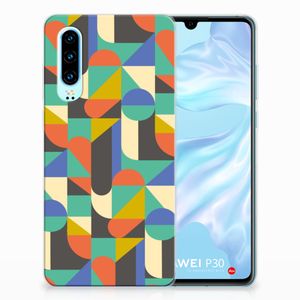 Huawei P30 TPU bumper Funky Retro