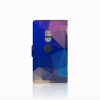 Sony Xperia XZ2 Bookcase Polygon Dark