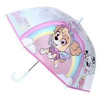 Disney Paw Patrol Skye paraplu - transparant/roze - D71 cm - voor kinderen   -