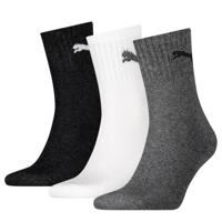 Halfhoge sportsokken van katoen 3 paar