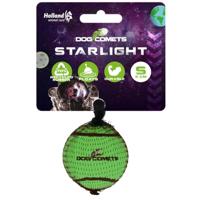 Dog Comets Starlight Tennisbal, Hond Speelgoed - Ø 5 cm - Hondenbal - drijvend hondenspeelgoed - springend hondenspeelgoed - 1 stuk - groen