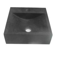 Fontein Ruti Vierkant 30x30x10cm Limestone Antraciet