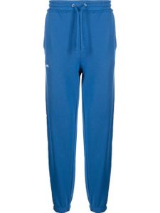 Helmut Lang pantalon de jogging à lien de resserrage - Bleu