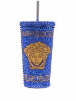 Versace tasse Medusa à ornements strassés - Bleu