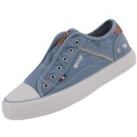 MUSTANG Heren 1272-401 Slip On Sneaker, Blauw Sky 875, 40 EU