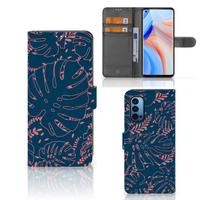 OPPO Reno 4 Pro 5G Hoesje Palm Leaves